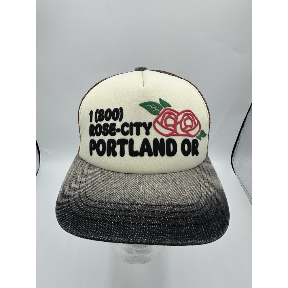 Portland Gear Rose City Portland OR Trucker Hat Snapback New Without Tags